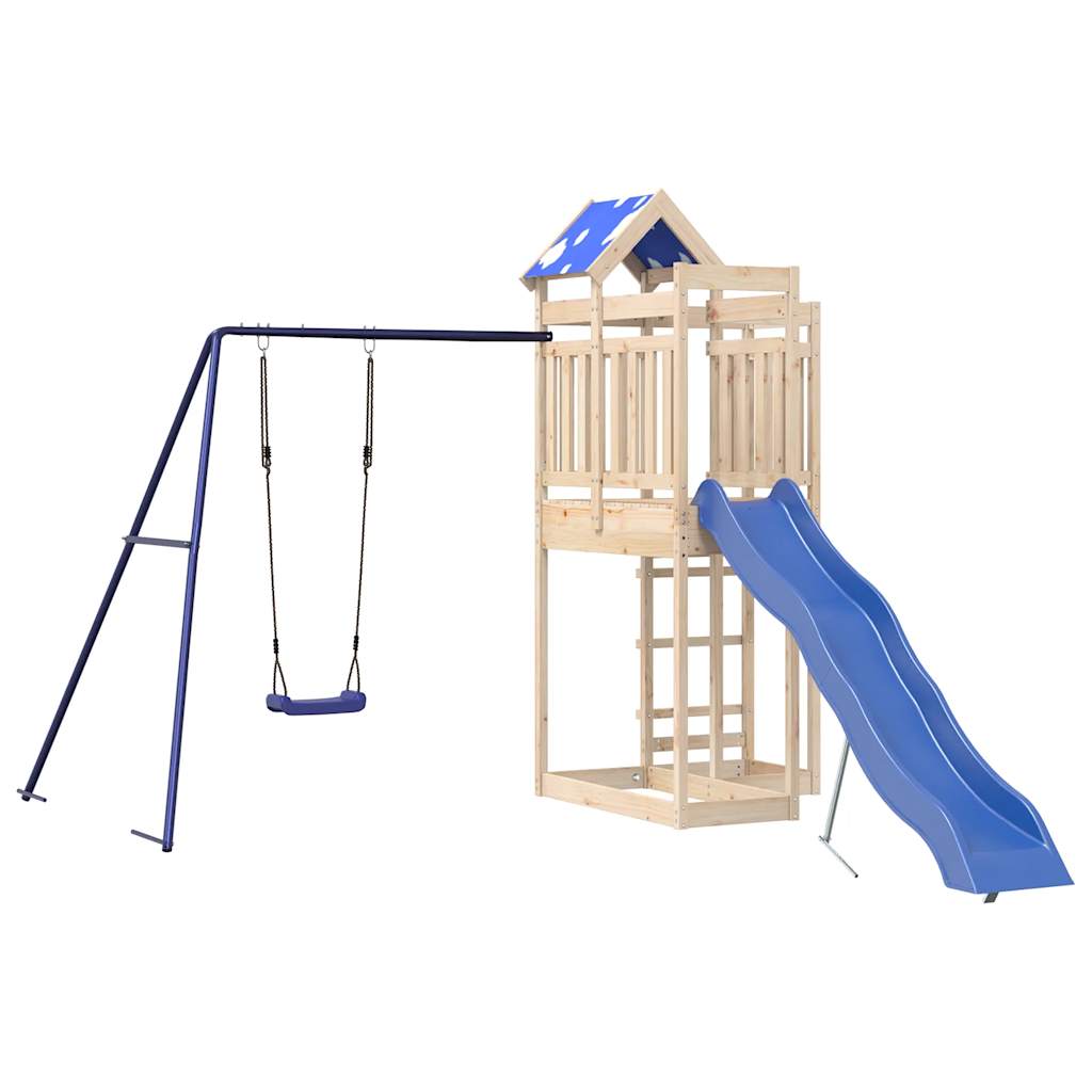 vidaXL Outdoor Playset Solid Wood Pine