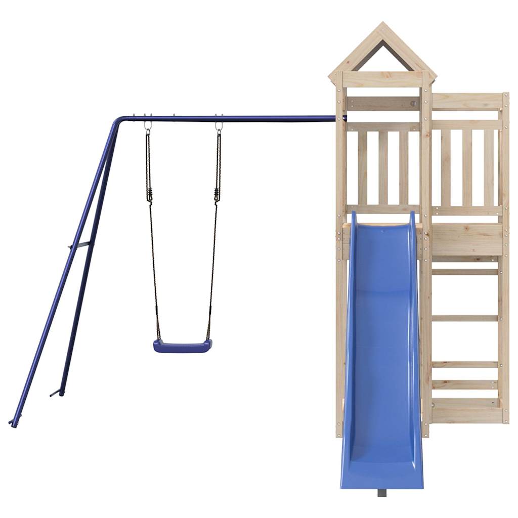 vidaXL Outdoor Playset Solid Wood Pine