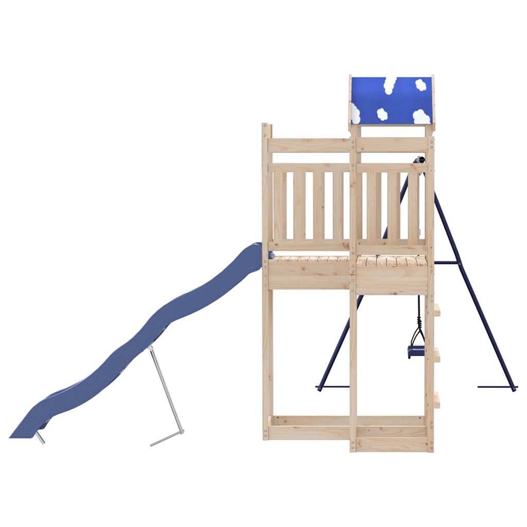 vidaXL Outdoor Playset Solid Wood Pine