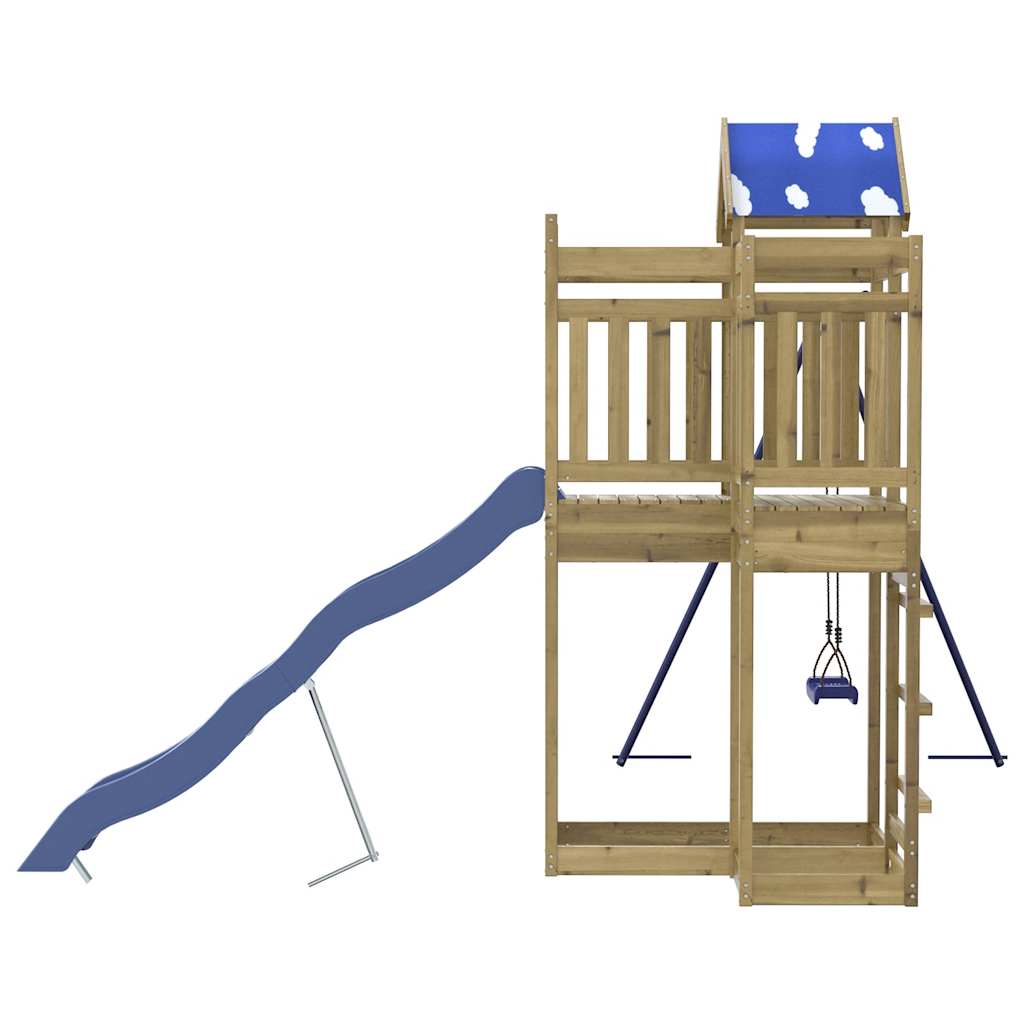 vidaXL Outdoor Playset Impregnated Wood Pine