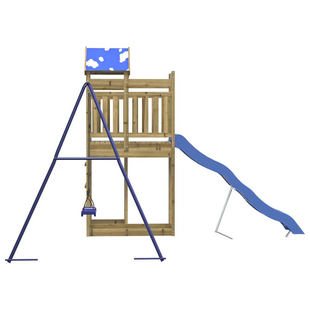 vidaXL Outdoor Playset Impregnated Wood Pine