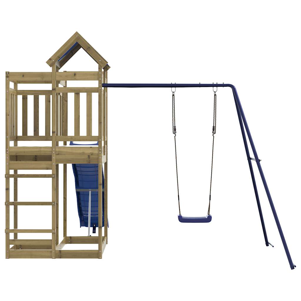 vidaXL Outdoor Playset Impregnated Wood Pine