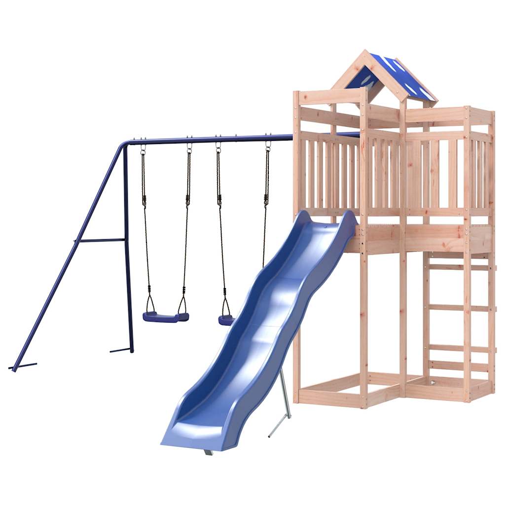 vidaXL Outdoor Playset Solid Wood Douglas