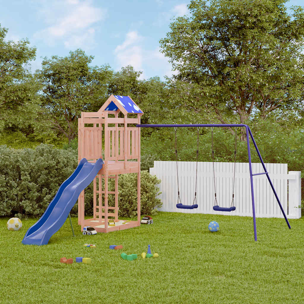 vidaXL Outdoor Playset Solid Wood Douglas