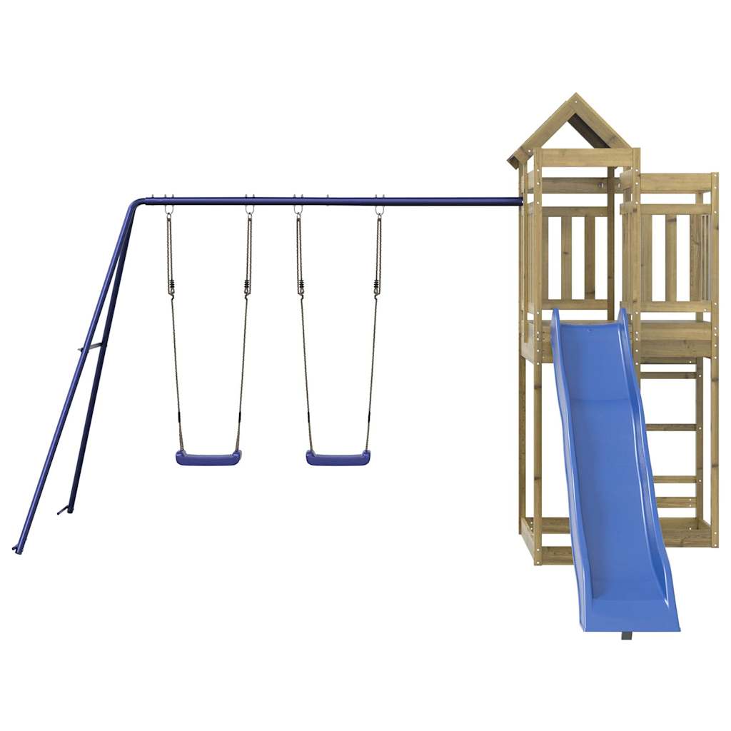 vidaXL Outdoor Playset Impregnated Wood Pine