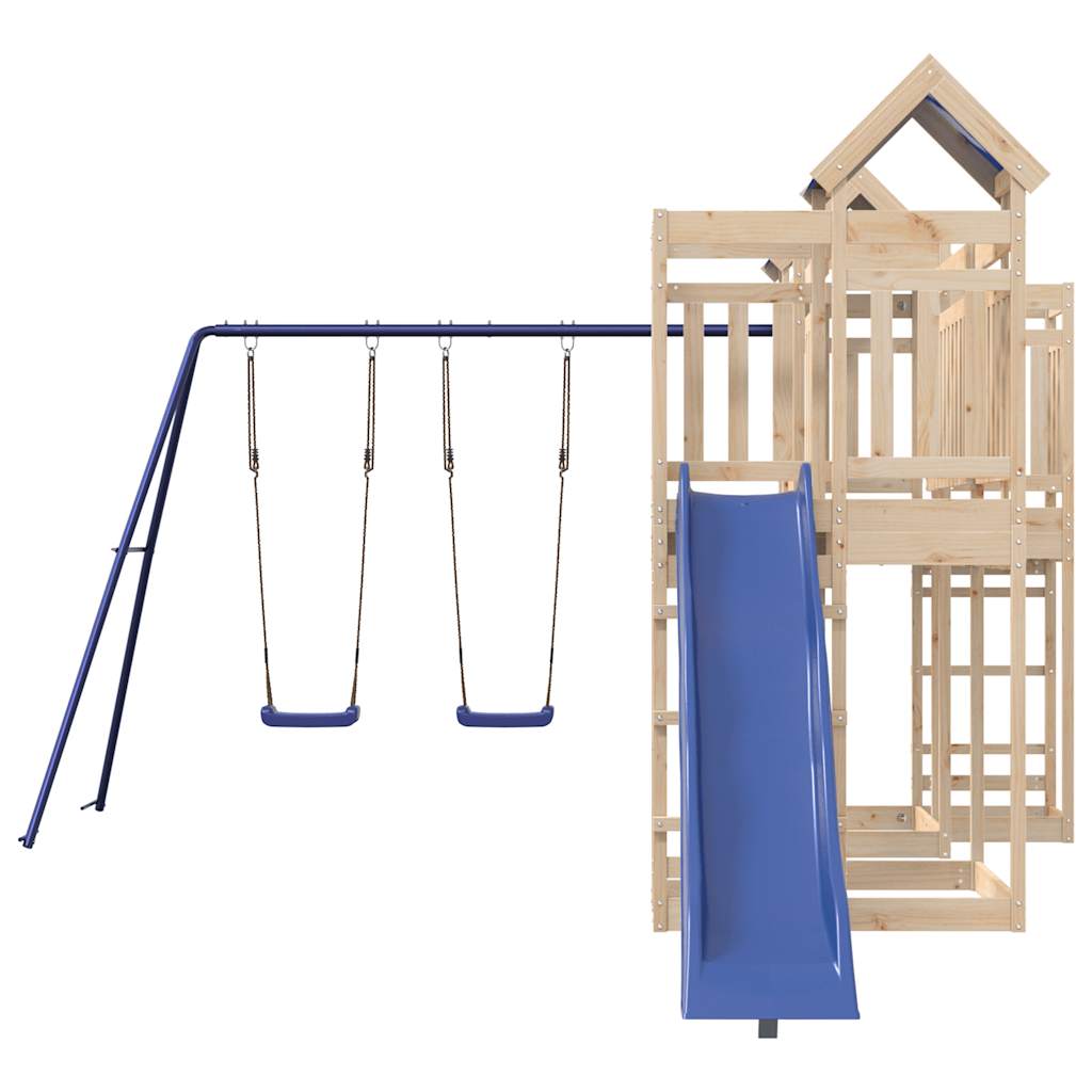 vidaXL Outdoor Playset Solid Wood Pine