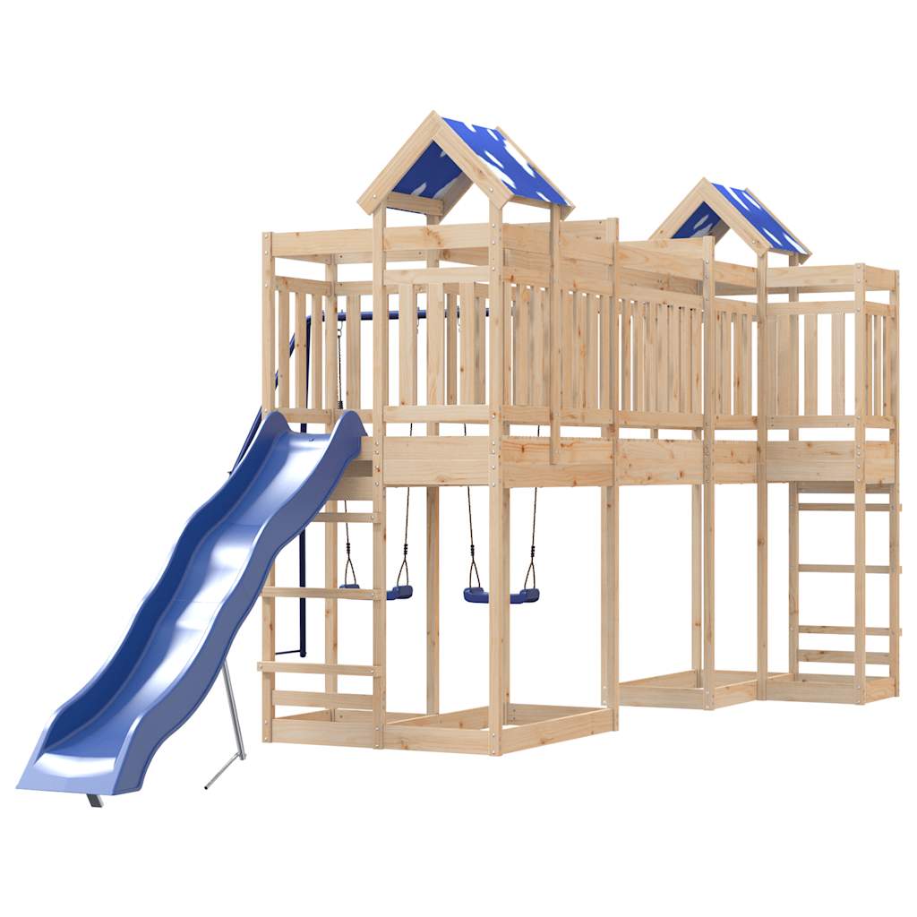 vidaXL Outdoor Playset Solid Wood Pine