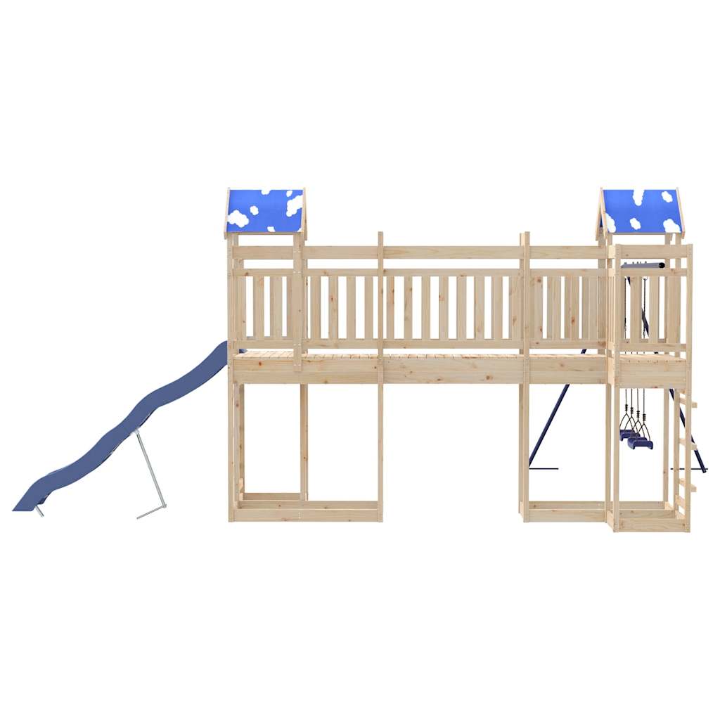 vidaXL Outdoor Playset Solid Wood Pine