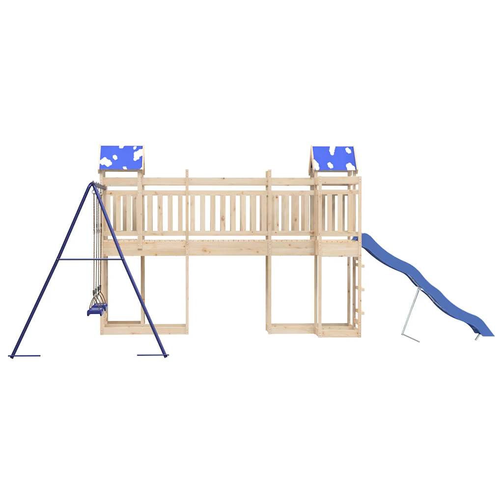 vidaXL Outdoor Playset Solid Wood Pine