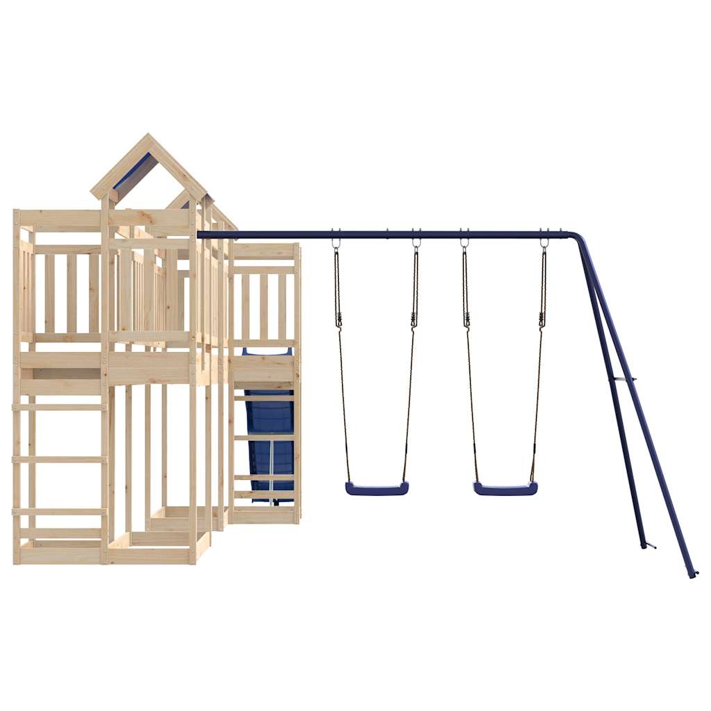 vidaXL Outdoor Playset Solid Wood Pine