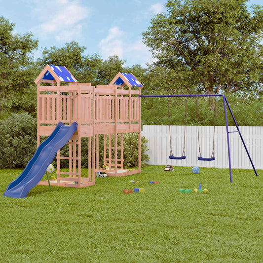 vidaXL Outdoor Playset Solid Wood Douglas