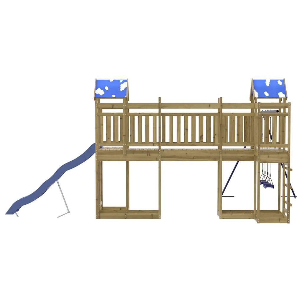 vidaXL Outdoor Playset Impregnated Wood Pine