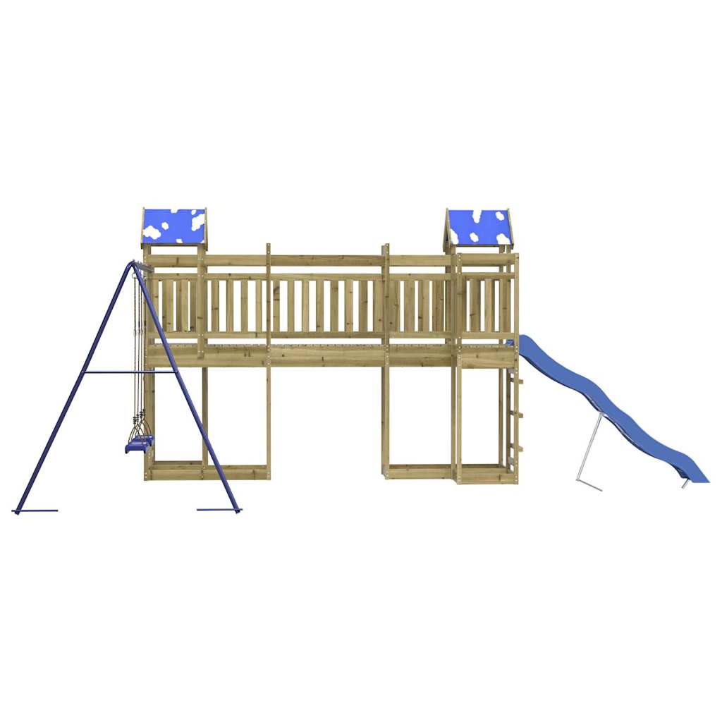 vidaXL Outdoor Playset Impregnated Wood Pine