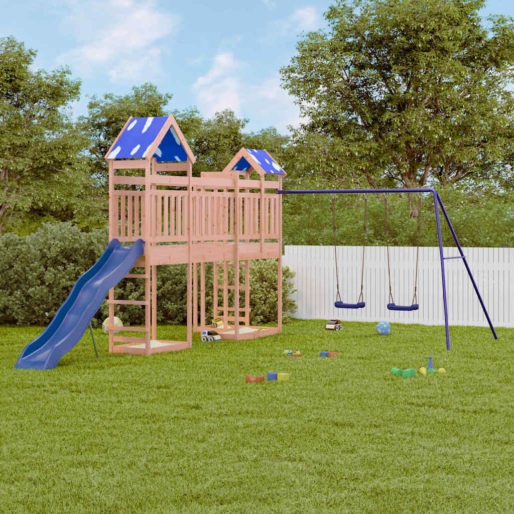 vidaXL Outdoor Playset Solid Wood Douglas