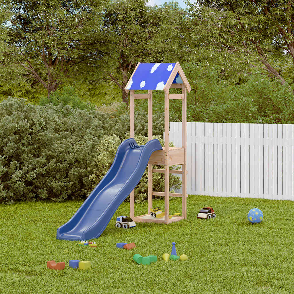 vidaXL Outdoor Playset Solid Wood Pine