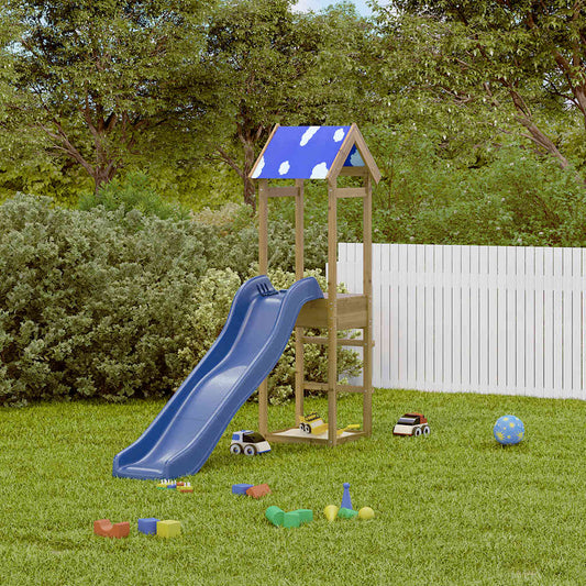 vidaXL Outdoor Playset Impregnated Wood Pine