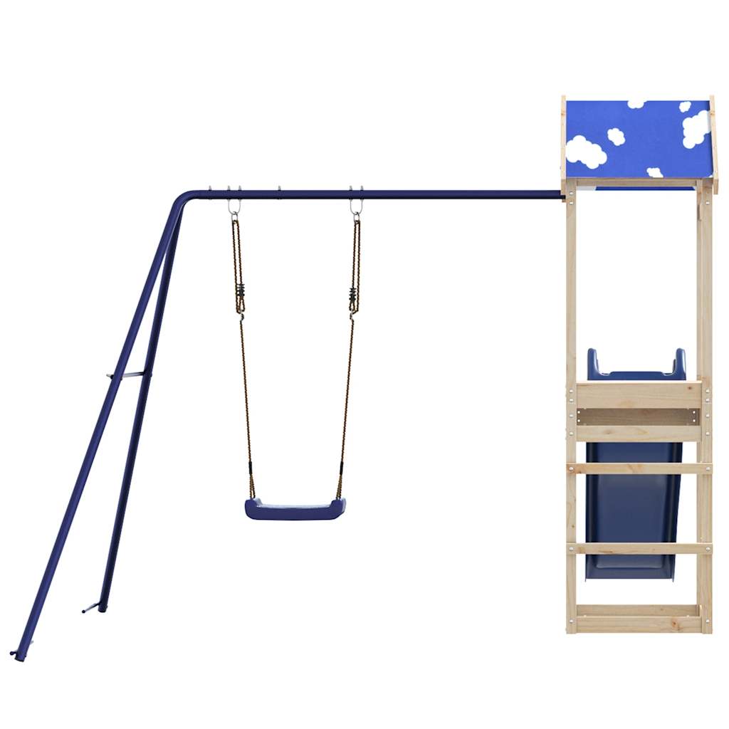 vidaXL Outdoor Playset Solid Wood Pine