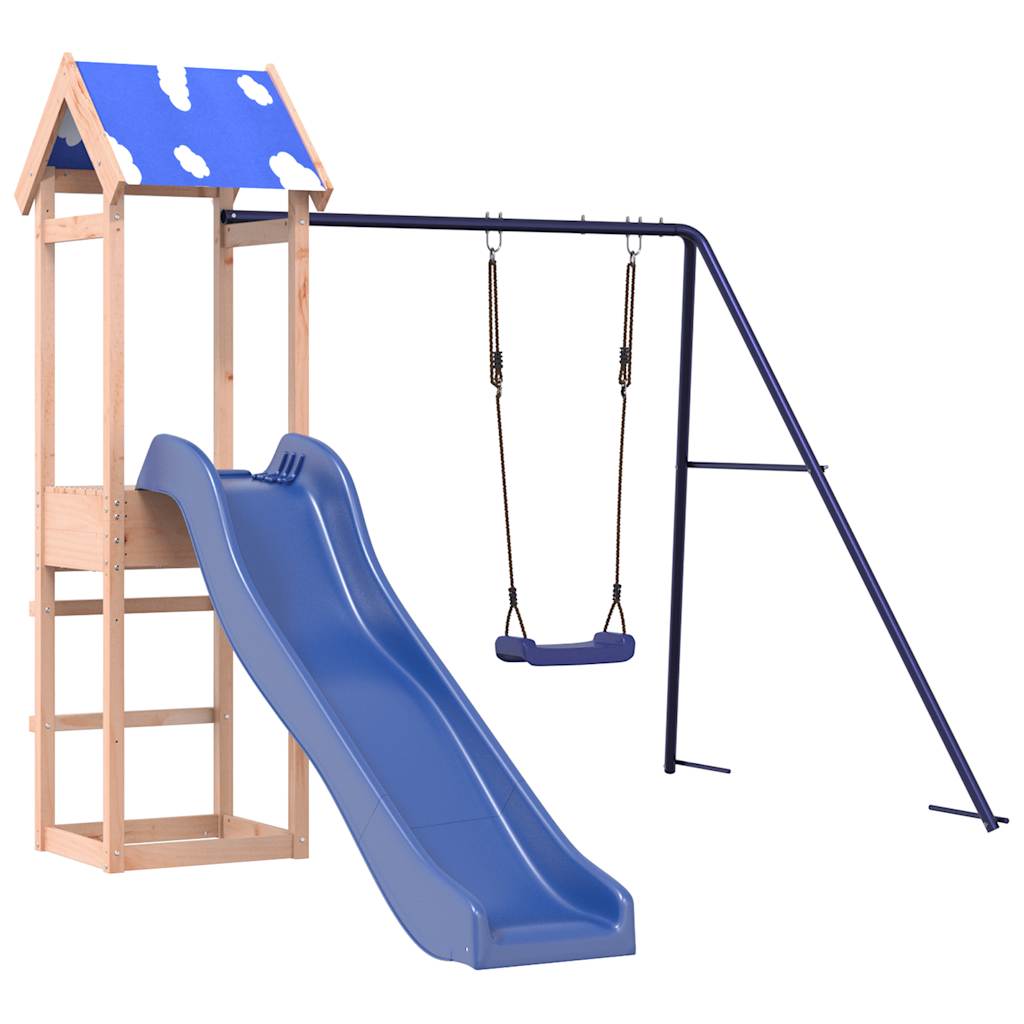 vidaXL Outdoor Playset Solid Wood Douglas