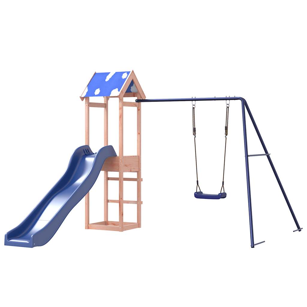 vidaXL Outdoor Playset Solid Wood Douglas