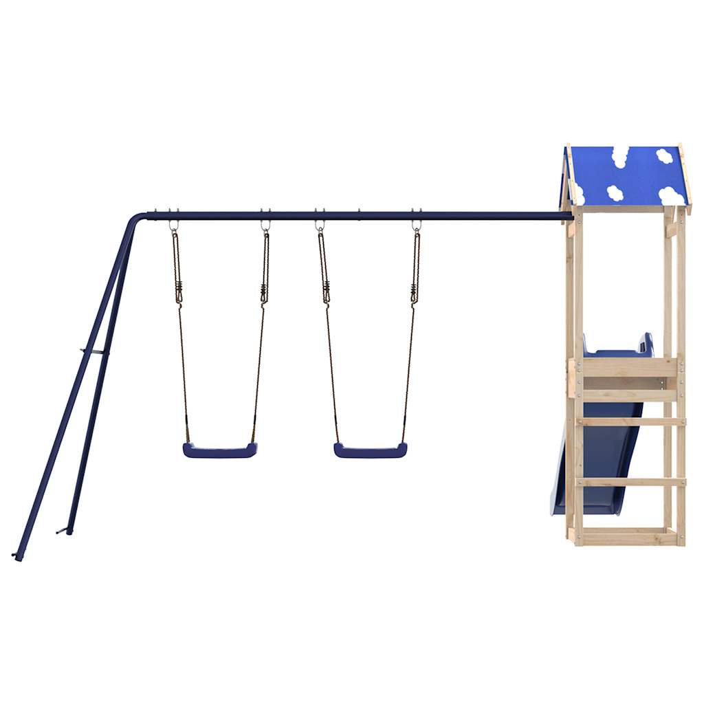 vidaXL Outdoor Playset Solid Wood Pine