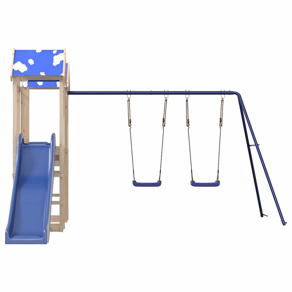 vidaXL Outdoor Playset Solid Wood Pine