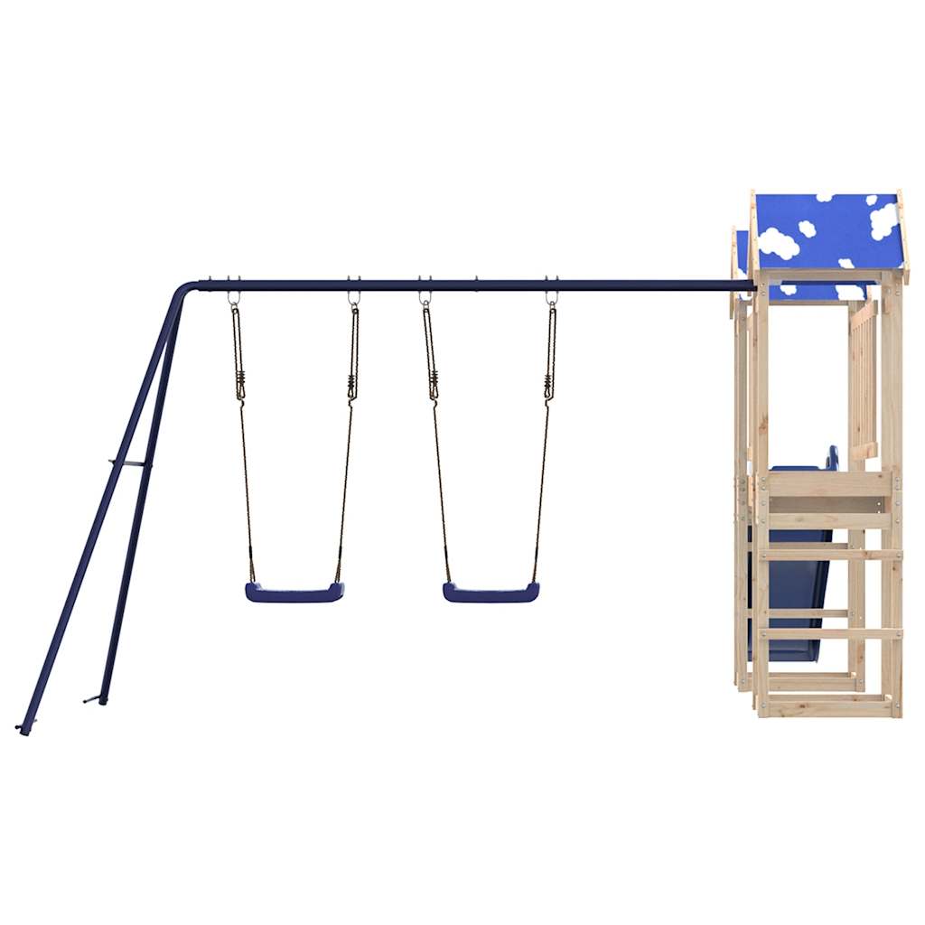 vidaXL Outdoor Playset Solid Wood Pine