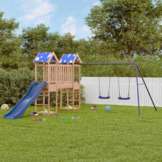 vidaXL Outdoor Playset Solid Wood Douglas