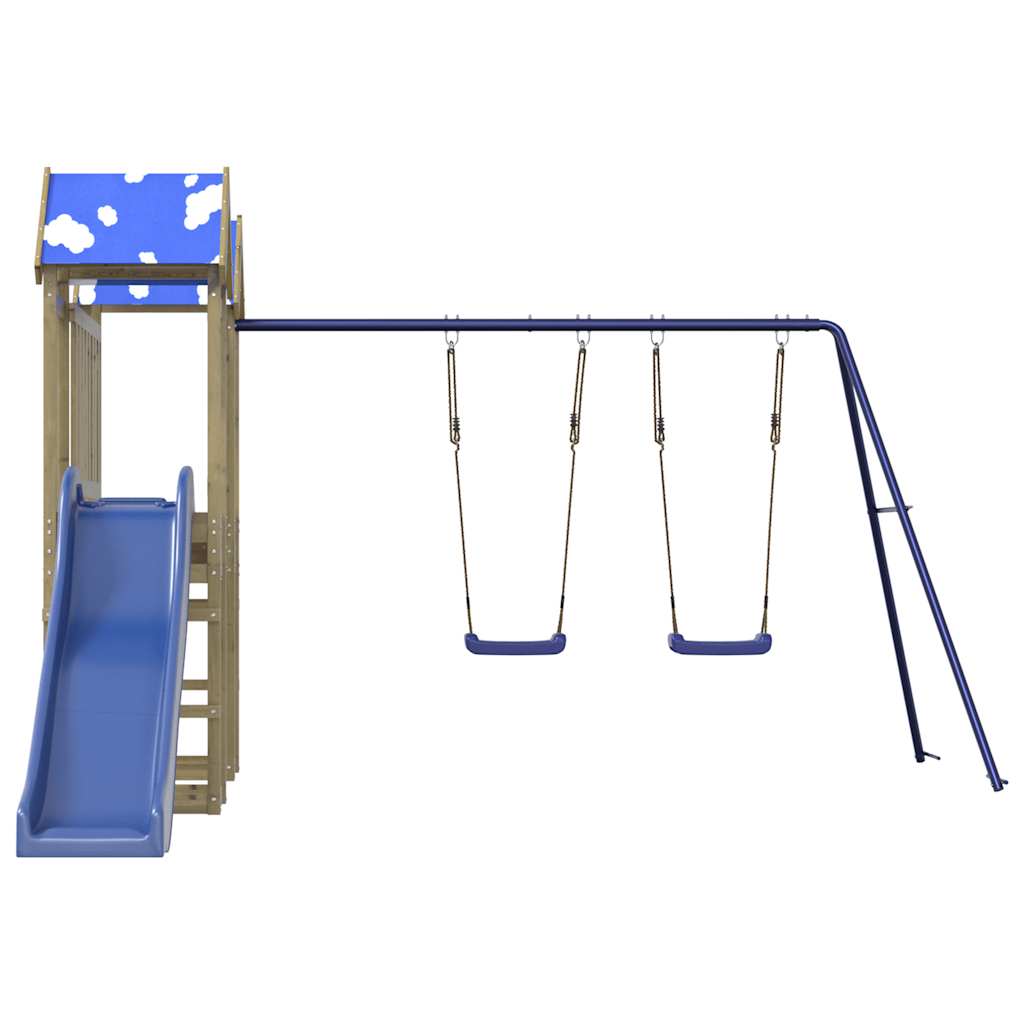 vidaXL Outdoor Playset Impregnated Wood Pine