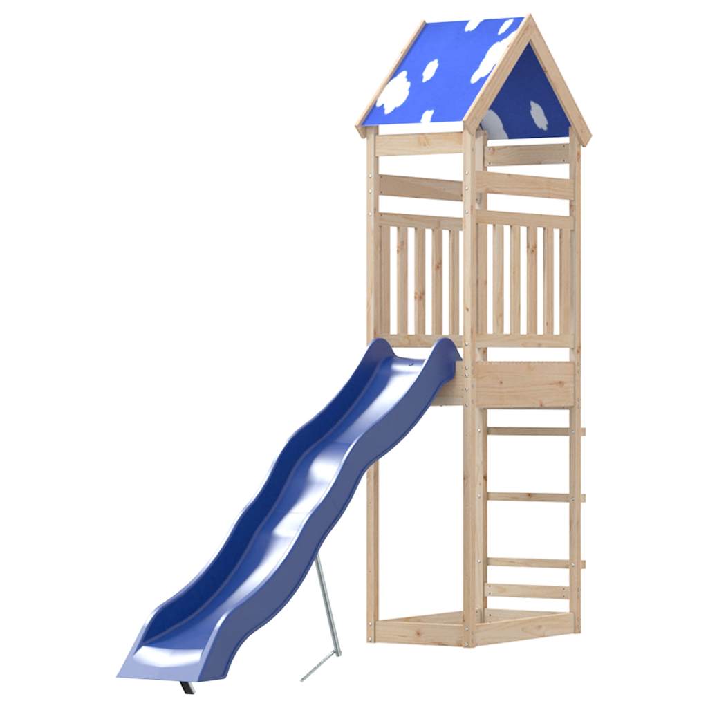 vidaXL Outdoor Playset Solid Wood Pine