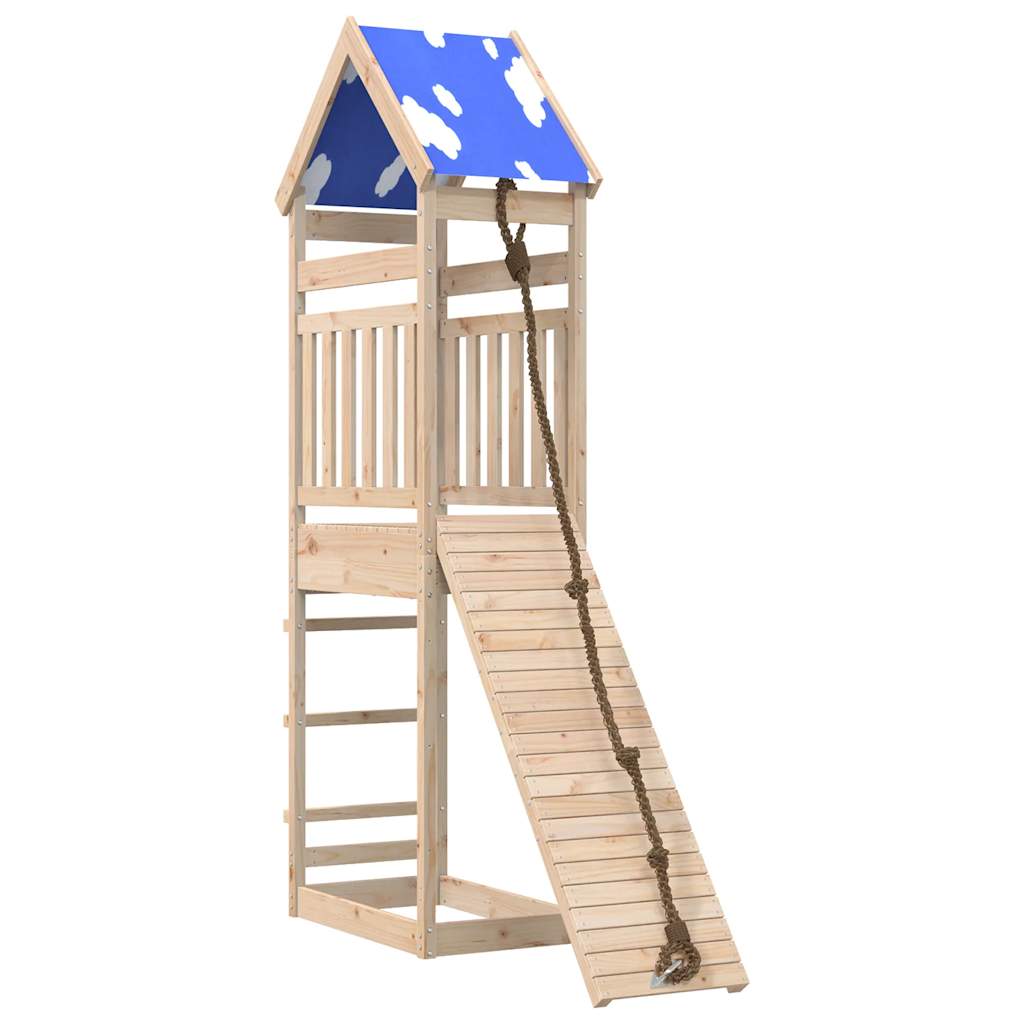 vidaXL Outdoor Playset Solid Wood Pine