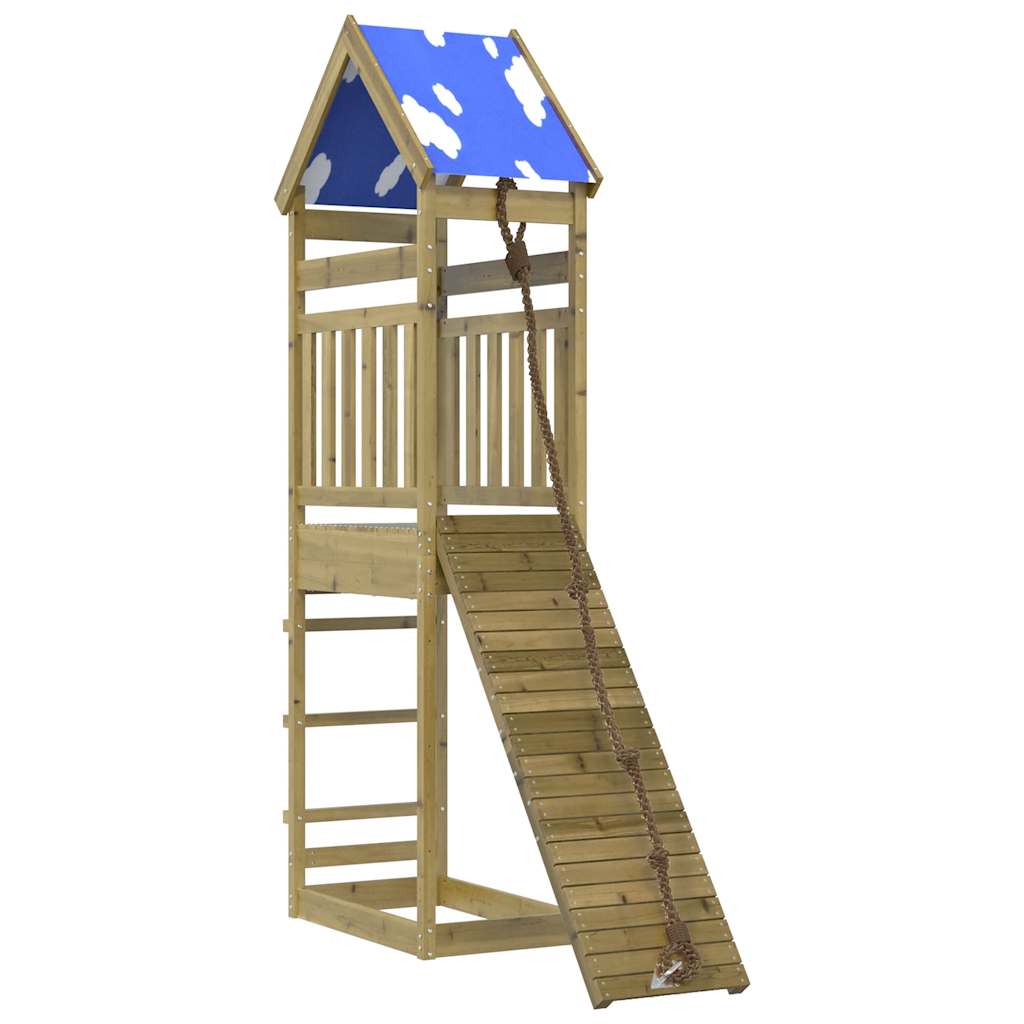 vidaXL Outdoor Playset Impregnated Wood Pine