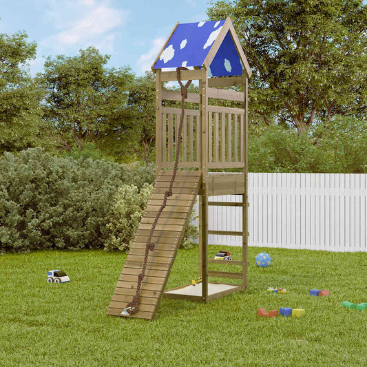 vidaXL Outdoor Playset Impregnated Wood Pine