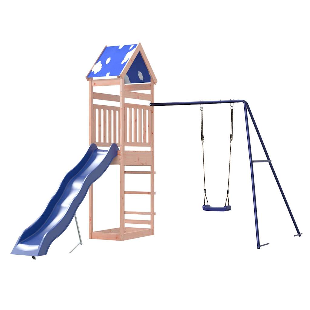 vidaXL Outdoor Playset Solid Wood Douglas