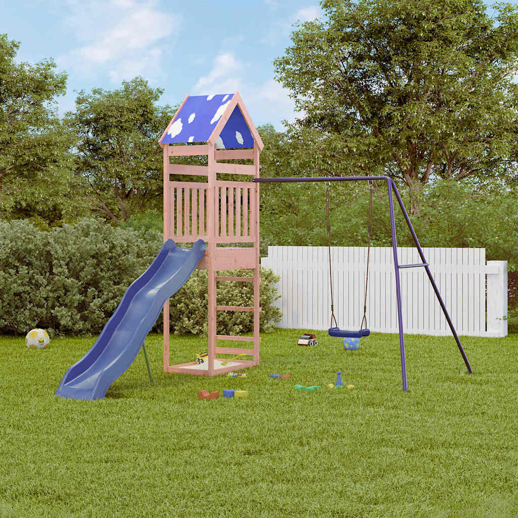 vidaXL Outdoor Playset Solid Wood Douglas