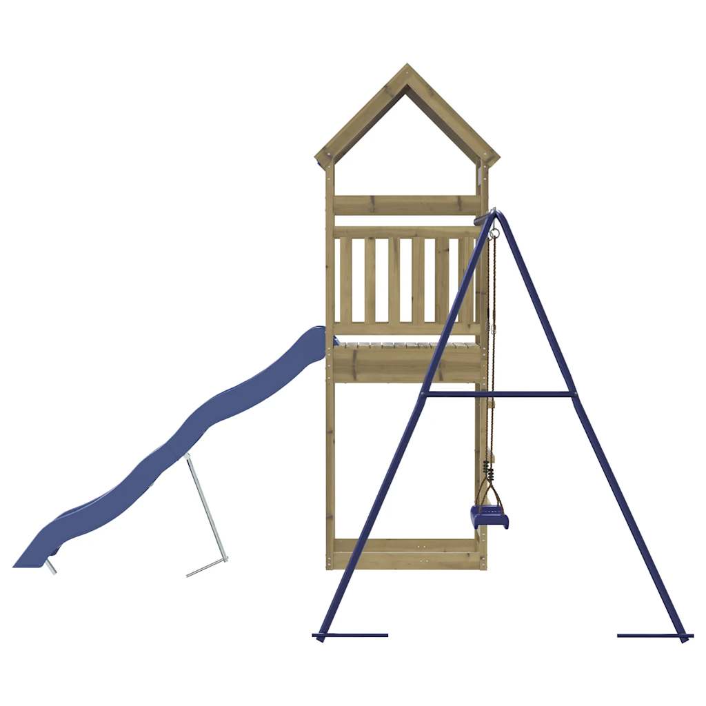 vidaXL Outdoor Playset Impregnated Wood Pine