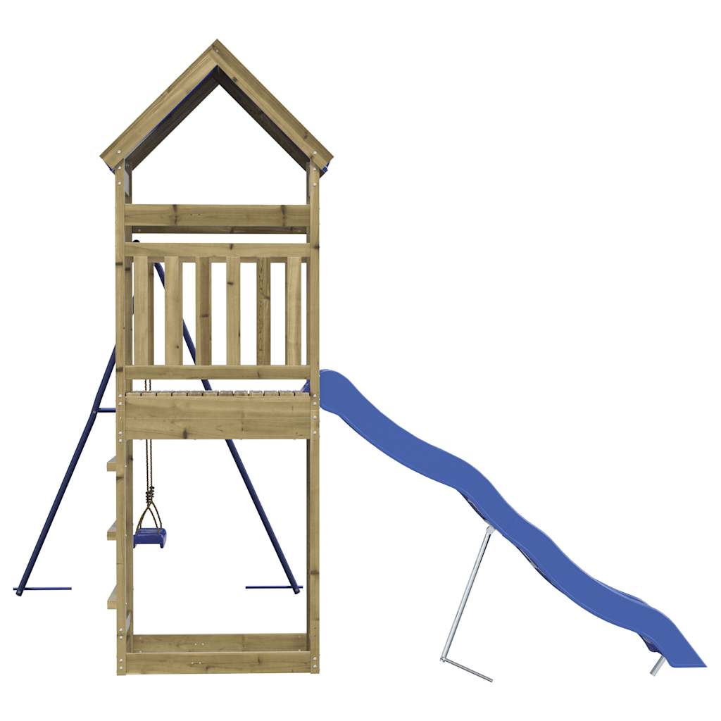 vidaXL Outdoor Playset Impregnated Wood Pine