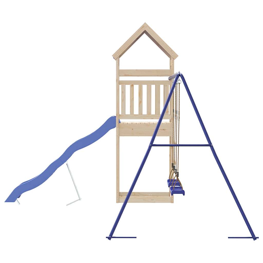 vidaXL Outdoor Playset Solid Wood Pine