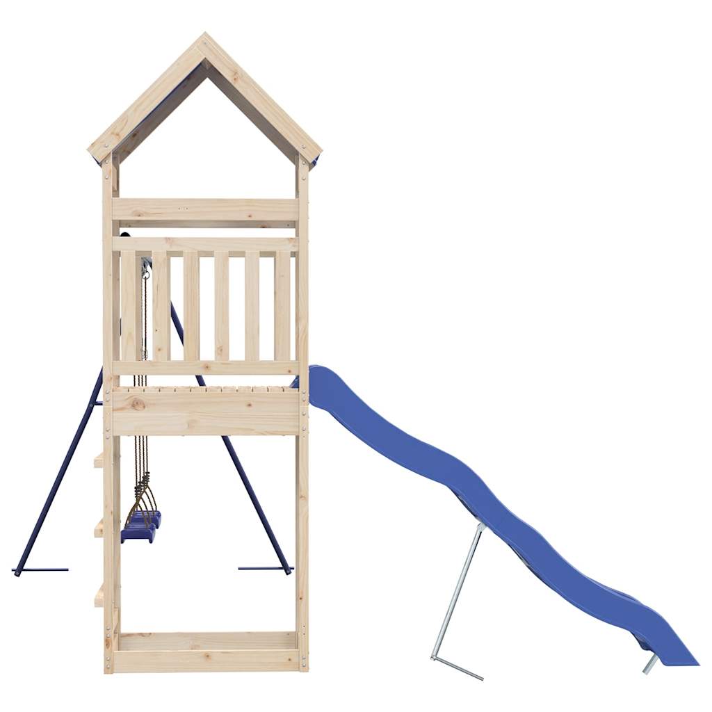 vidaXL Outdoor Playset Solid Wood Pine