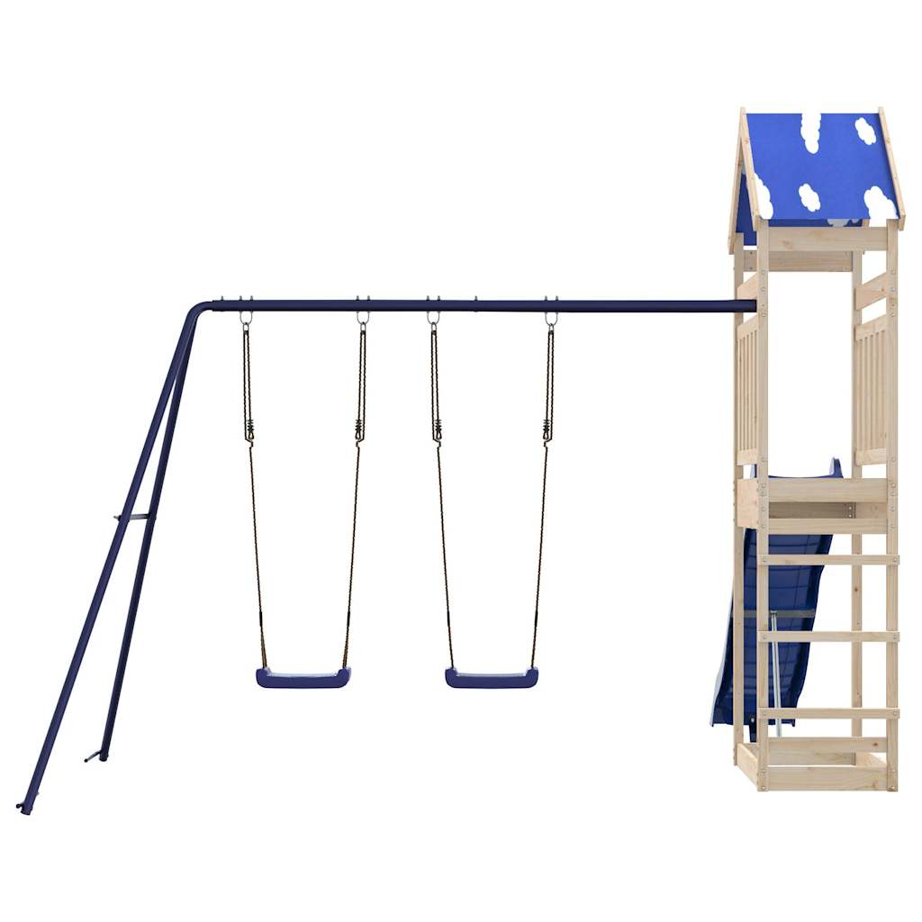 vidaXL Outdoor Playset Solid Wood Pine