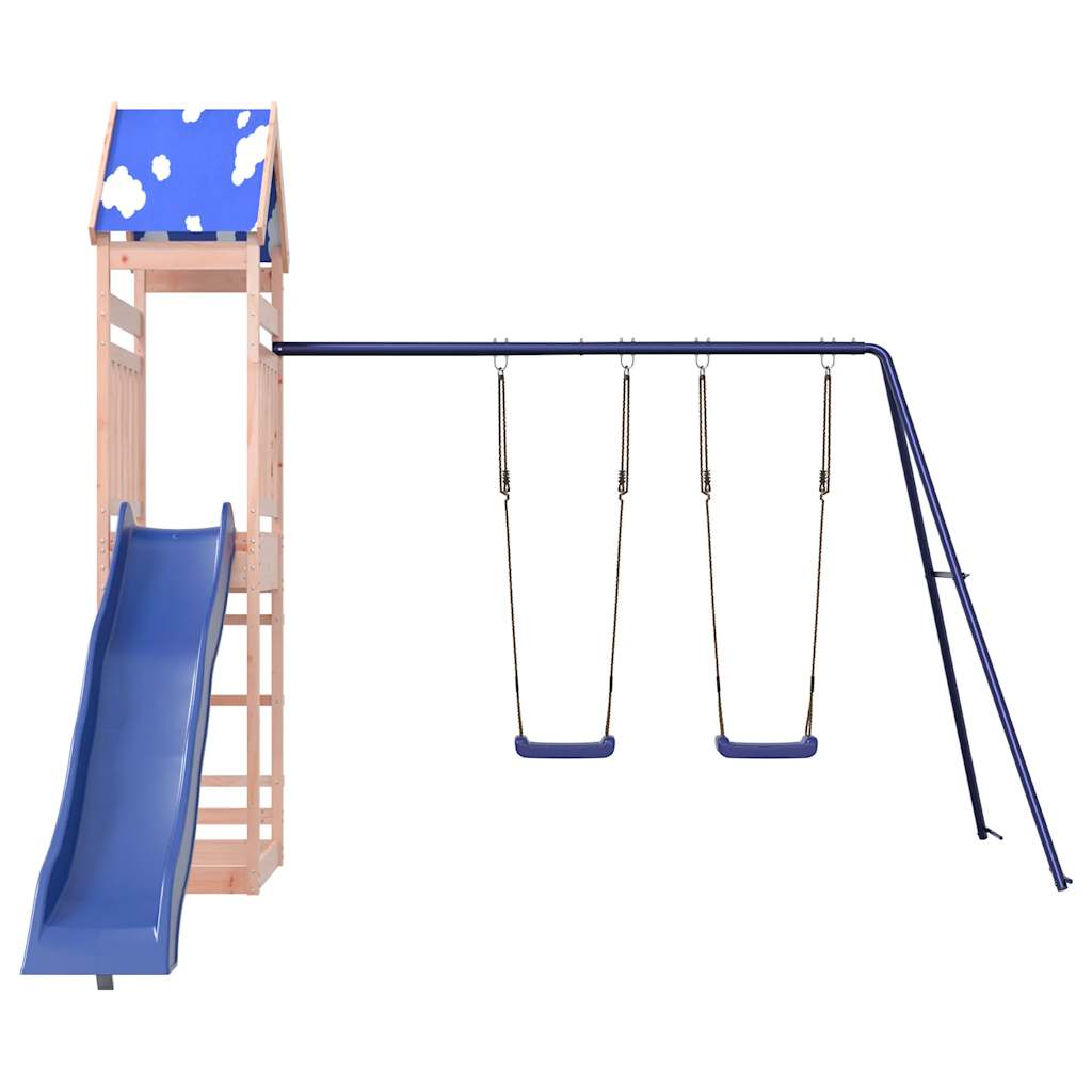 vidaXL Outdoor Playset Solid Wood Douglas