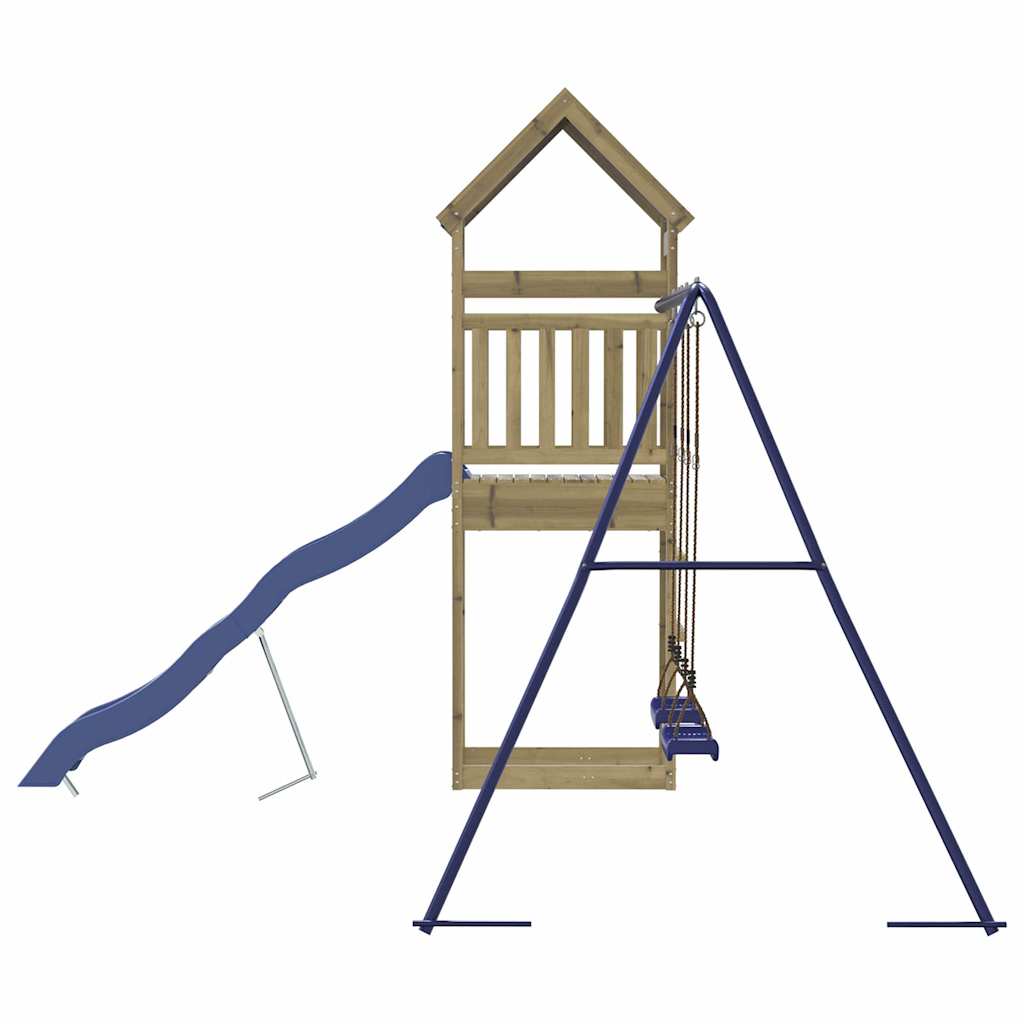 vidaXL Outdoor Playset Impregnated Wood Pine