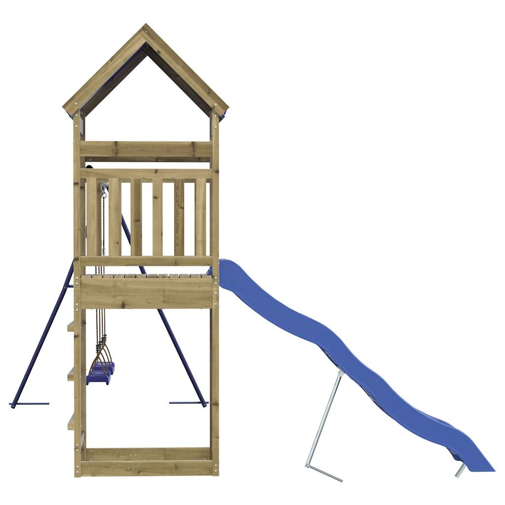 vidaXL Outdoor Playset Impregnated Wood Pine