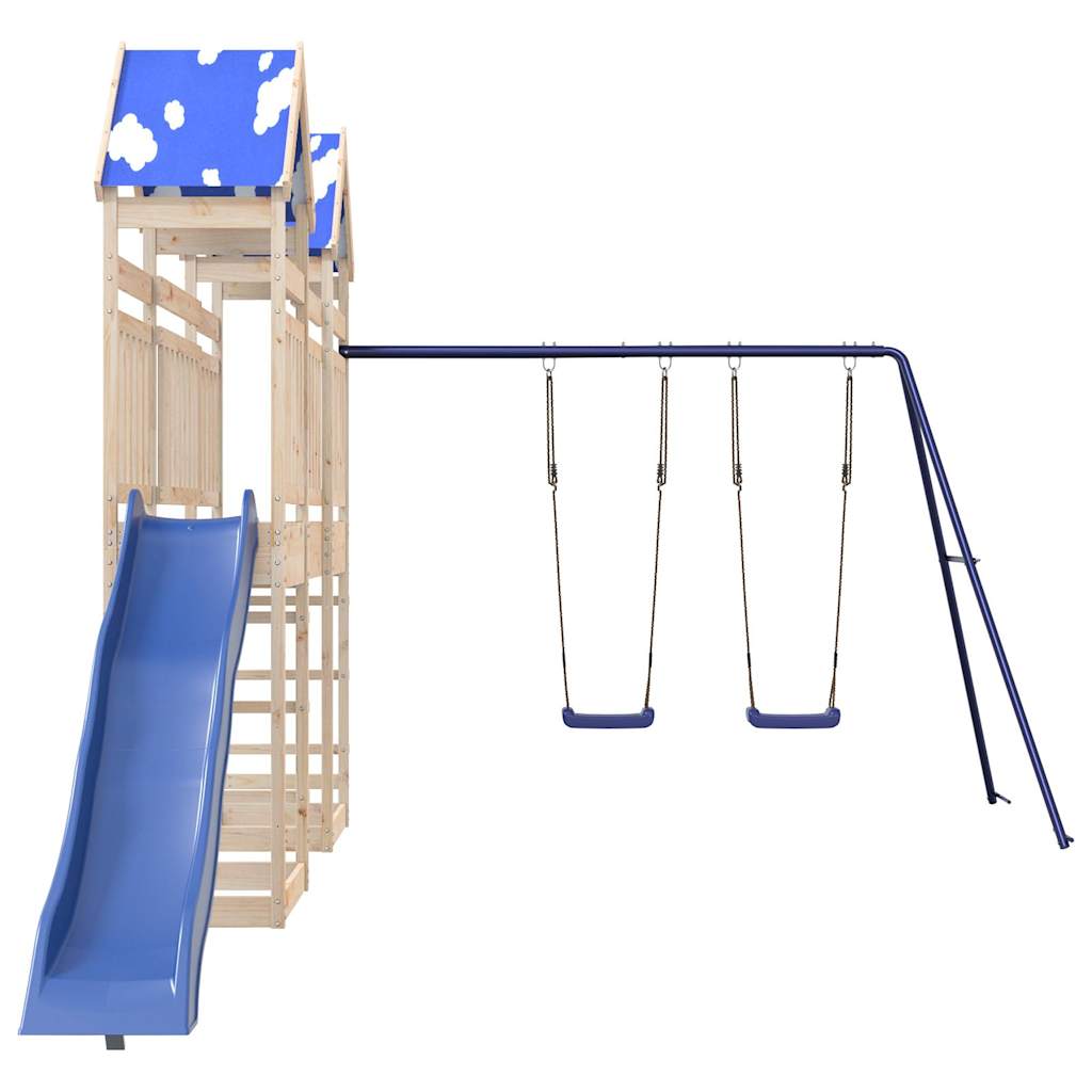 vidaXL Outdoor Playset Solid Wood Pine