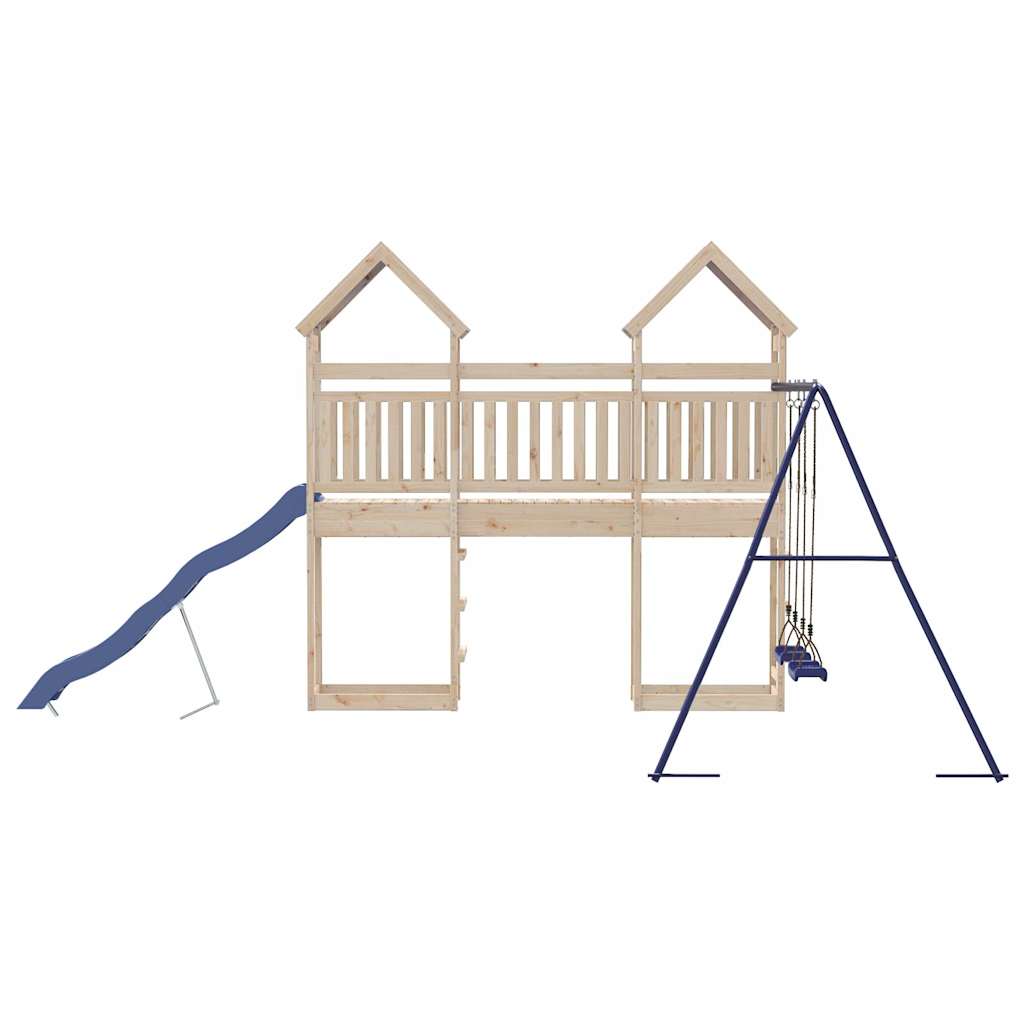 vidaXL Outdoor Playset Solid Wood Pine