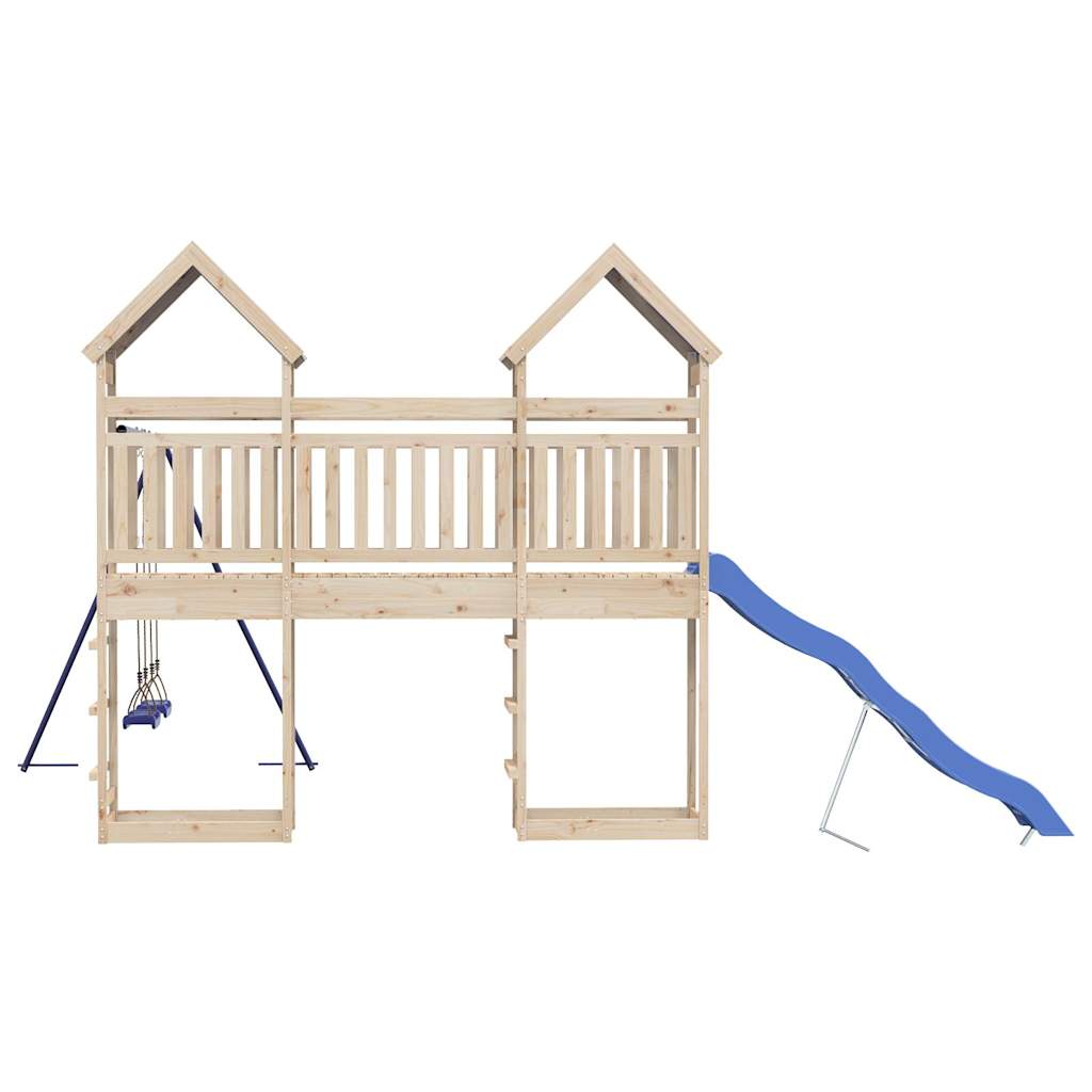 vidaXL Outdoor Playset Solid Wood Pine