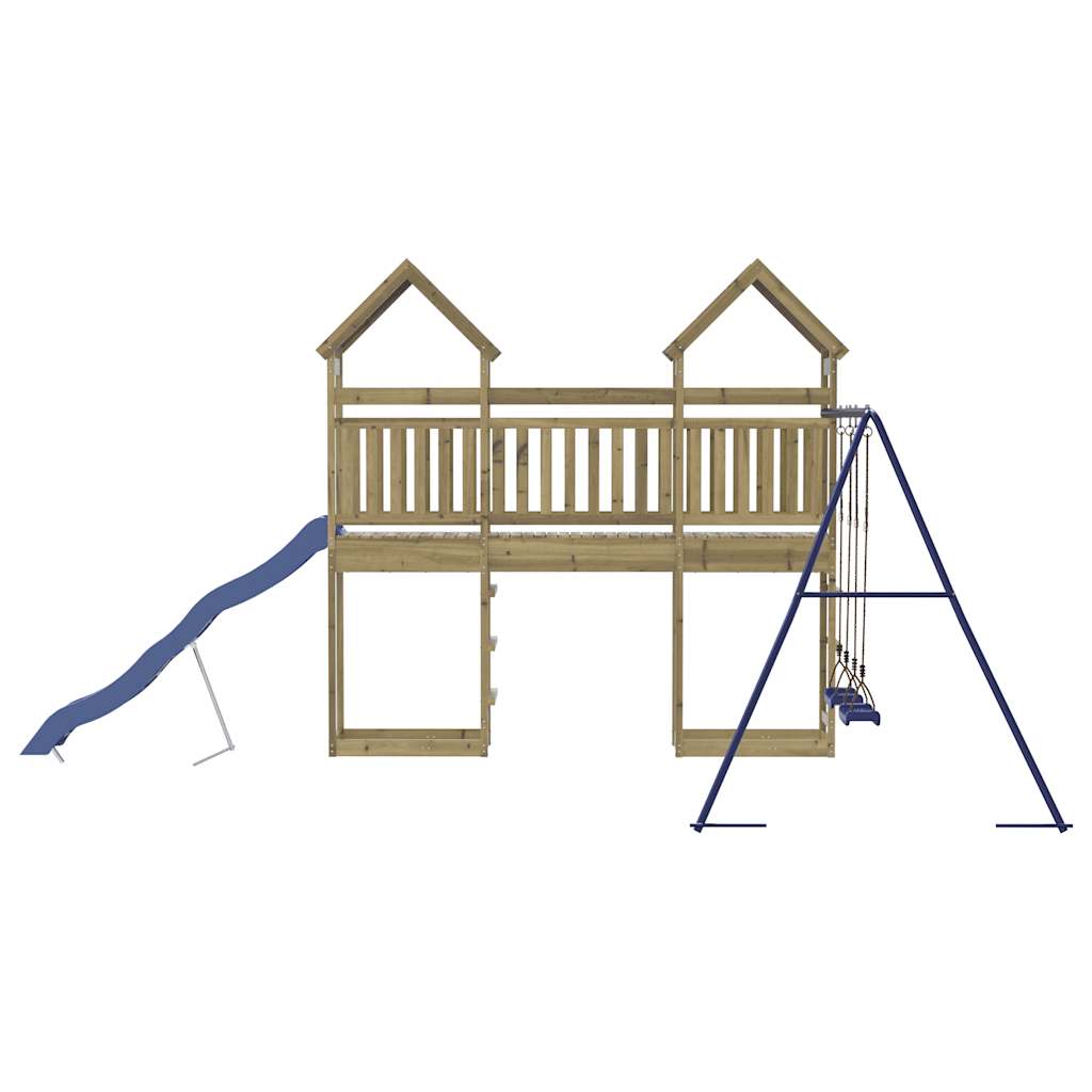 vidaXL Outdoor Playset Impregnated Wood Pine