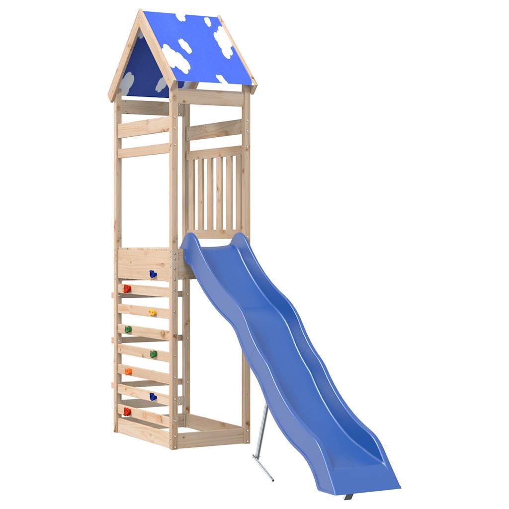 vidaXL Outdoor Playset Solid Wood Pine