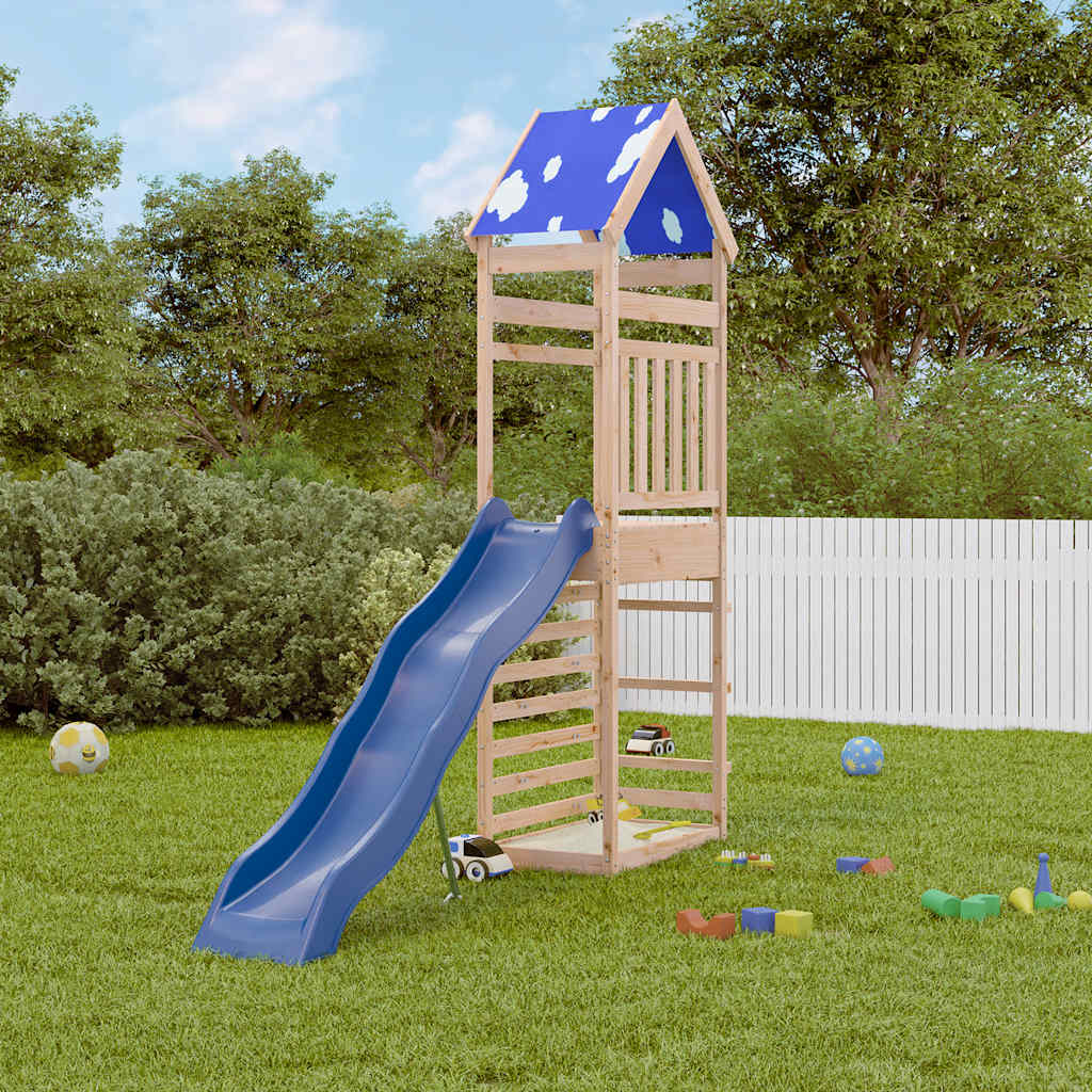 vidaXL Outdoor Playset Solid Wood Pine