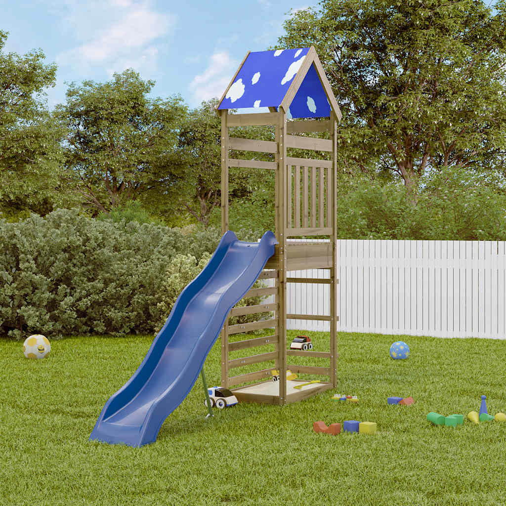 vidaXL Outdoor Playset Impregnated Wood Pine