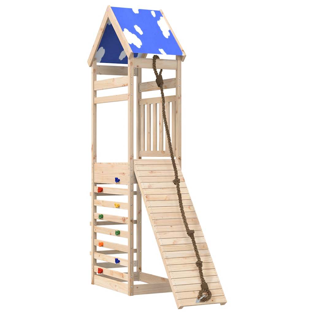 vidaXL Outdoor Playset Solid Wood Pine